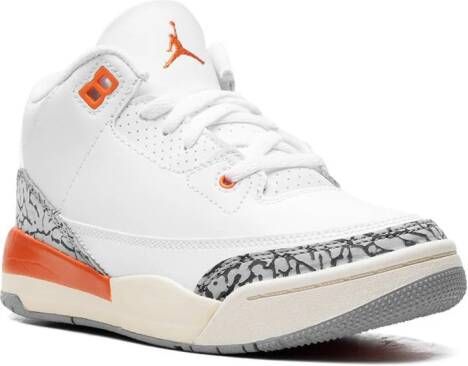 Jordan Kids Air Jordan 3 Retro "Georgia Peach" sneakers Wit