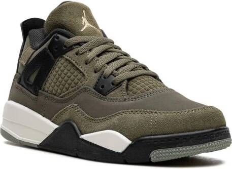 Jordan Kids Air Jordan 4 Retro SE Craft "Olive" sneakers Groen