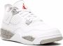 Jordan Kids Air Jordan 4 Retro sneakers Wit - Thumbnail 1