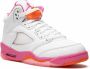 Jordan Kids Air Jordan 5 Retro high-top sneakers Wit - Thumbnail 1