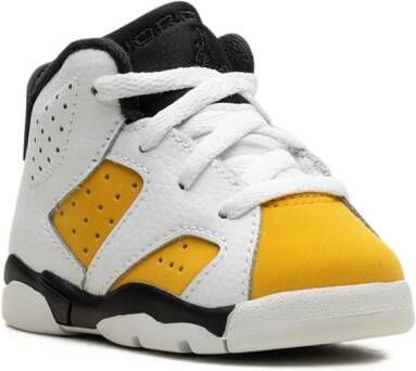 Jordan Kids Air Jordan 6 Retro "Yellow Ochre" sneakers Wit