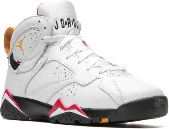 Jordan Kids "Air Jordan 7 Cardinal high-top sneakers" Wit