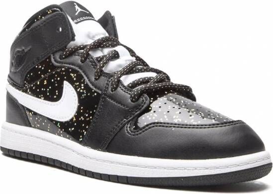 Jordan Kids Jordan 1 Mid sneakers Zwart