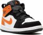 Jordan Kids Jordan 1 MID sneakers Zwart - Thumbnail 1