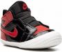 Jordan Kids "Jordan 1 Patent Bred sneakers" Zwart - Thumbnail 1