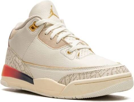 Jordan Kids x J Balvin Air Jordan 3 sneakers Beige