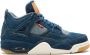 Jordan Nike x Levi's Air 4 Retro sneakers Blauw - Thumbnail 1