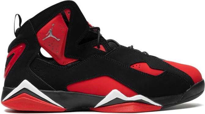 Jordan True Flight "Black Red" sneakers Zwart