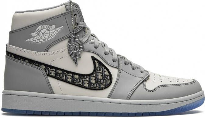 fossiel kiespijn aanraken Jordan x Dior Air 1 high top sneakers Wit - Schoenen.nl