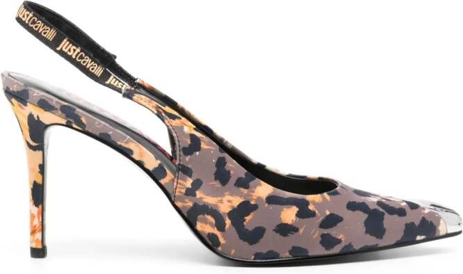 Just Cavalli Slingback pumps 100 mm Bruin