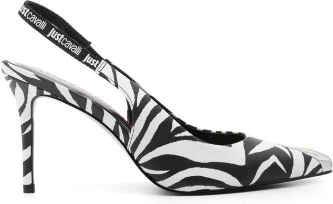 Just Cavalli Slingback pumps 100 mm Zwart