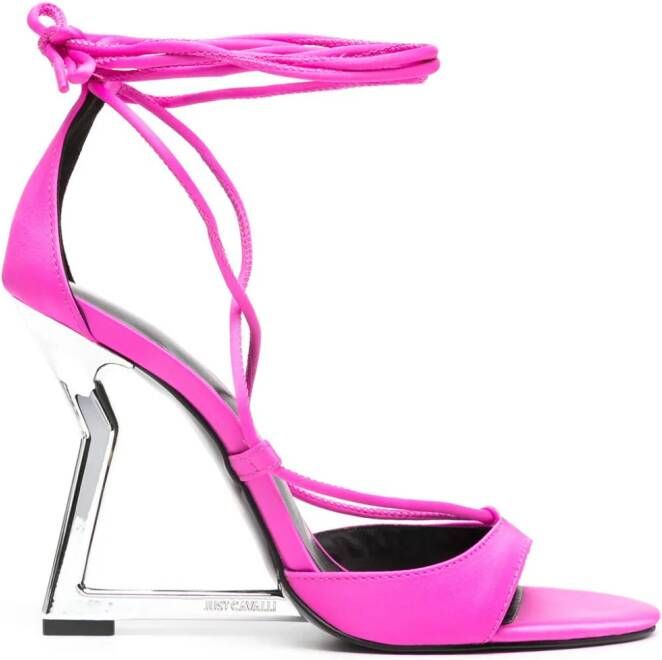 Just Cavalli 110 mm sandalen Roze