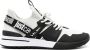 Just Cavalli Mesh sneakers met logoprint Zwart - Thumbnail 1