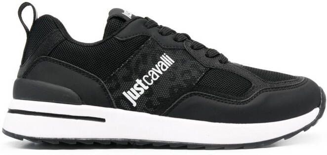 Just Cavalli Sneakers met logoprint Zwart