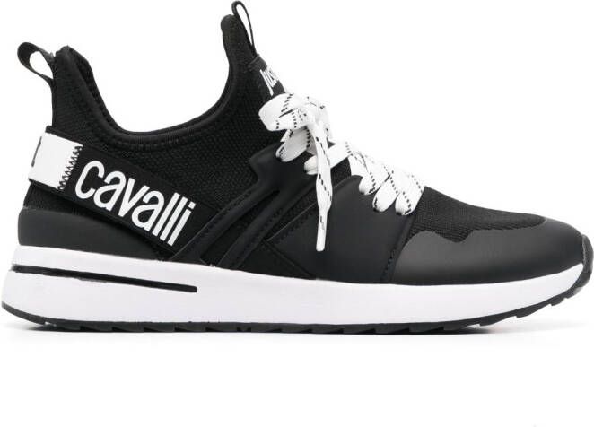 Just Cavalli Sneakers met logoprint Zwart