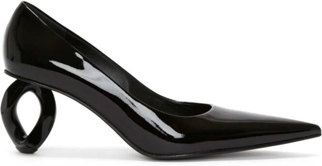 JW Anderson Katrin leren pumps Zwart