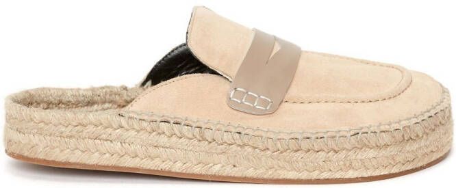 JW Anderson Espadrille muiltjes Beige