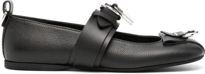 JW Anderson Ballerina's met hangslot detail Zwart