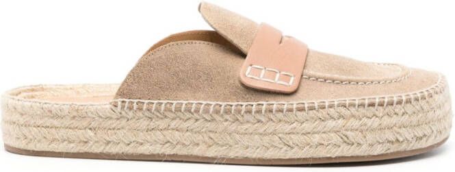 JW Anderson Suède espadrilles Beige