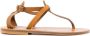 K. Jacques Buffon leren sandalen Beige - Thumbnail 1