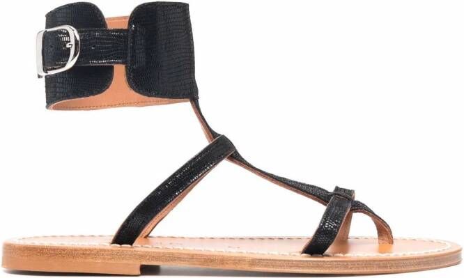 K. Jacques High-top sandalen Zwart