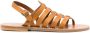 K. Jacques Homer leren sandalen Beige - Thumbnail 1