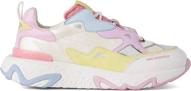 Karl Lagerfeld Blaze Strike leren sneakers Roze