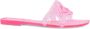 Karl Lagerfeld Doorzichtige slippers Roze - Thumbnail 1