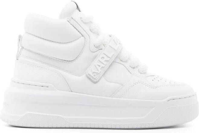 Karl Lagerfeld High-top sneakers Wit