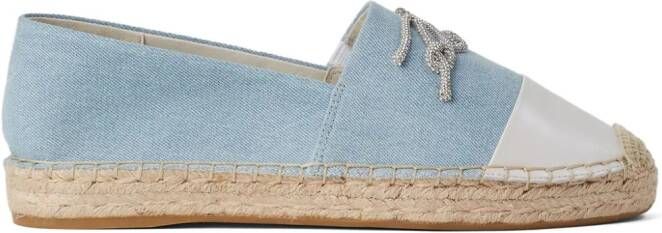 Karl Lagerfeld Kamini Signia espadrilles Blauw