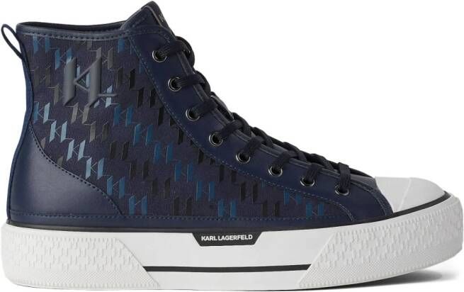 Karl Lagerfeld K Ikonik NFT Kampus sneakers Blauw