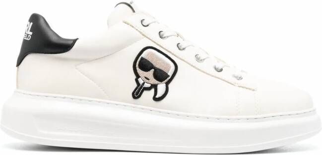 Karl Lagerfeld Kapri Ikonic Kc low-top sneakers Wit