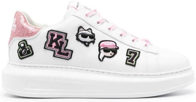 Karl Lagerfeld Kapri Ikonik Karl sneakers Wit