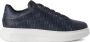 Karl Lagerfeld Dualtone Kapri leren sneakers Blauw - Thumbnail 1