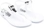 Karl Lagerfeld Kids Glanzende sandalen Wit - Thumbnail 1