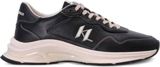 Karl Lagerfeld Lux Finesse sneakers met vlakken Zwart