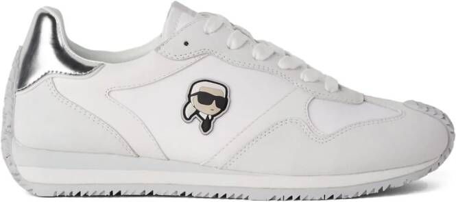 Karl Lagerfeld Ikon NFT sneakers met applicatie Wit