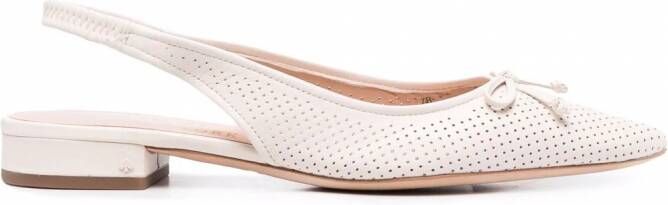 Kate Spade Ballerina's met strikdetail Beige