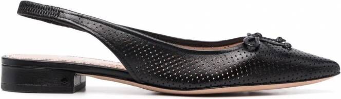 Kate Spade Ballerina's met strikdetail Zwart