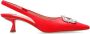 Kate Spade Leren slingback pumps 65 mm Rood - Thumbnail 1