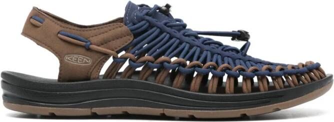 KEEN FOOTWEAR Unek gevlochten sandalen Blauw