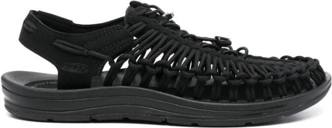 KEEN FOOTWEAR Uneek sandalen met trekkoord Zwart