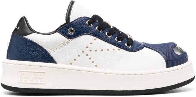 Kenzo Sneakers met logoplakkaat Blauw