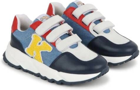 Kenzo Kids Leren sneakers Blauw