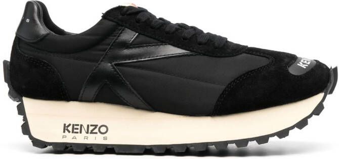 Kenzo Smile Run low-top sneakers Zwart