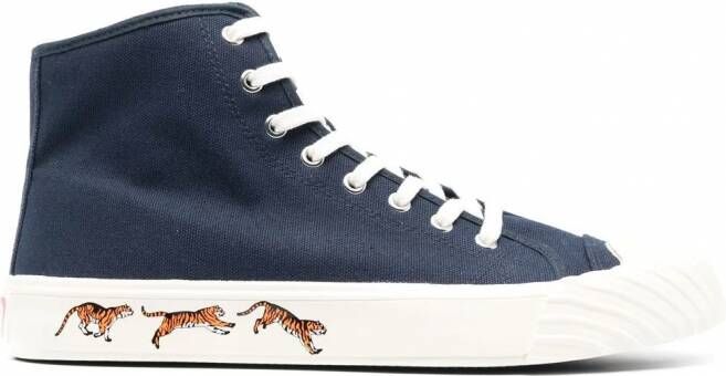 Kenzo school high-top sneakers Blauw