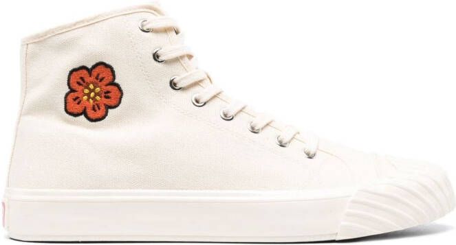 Kenzo school high-top sneakers Wit