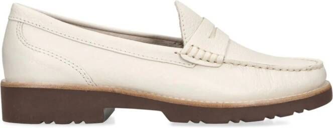 KG Kurt Geiger Melody leren loafers Beige