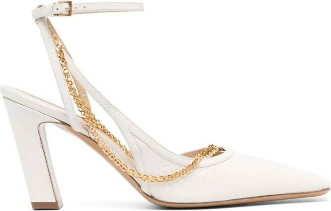 KHAITE Pumps met schakeldetail Beige