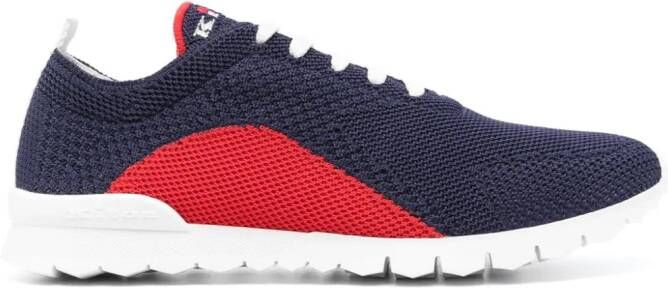 Kiton Gebreide sneakers Blauw